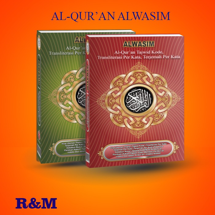 ALQURAN HAFALAN  AL QURAN TERJEMAH  AL-QURAN AL-WASIM  QURA'AN TAJWID UKURAN BESAR , AL-QUR'AN MURAH
