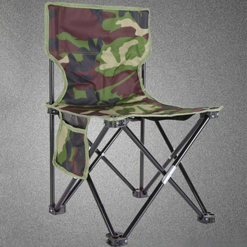 GS8 Kursi Lipat Portable Memancing Outdoor Camping Fishing Chair 33x33x53CM AEF AAN147 - Camouf