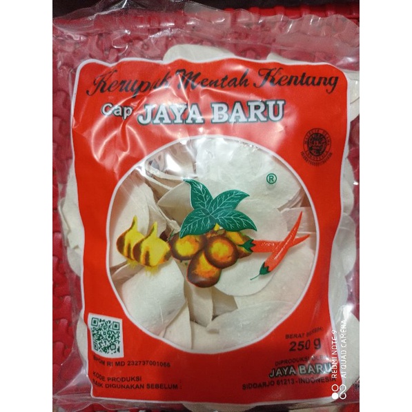 

Kerupuk Kentang Original PT.Jaya Baru 250gr