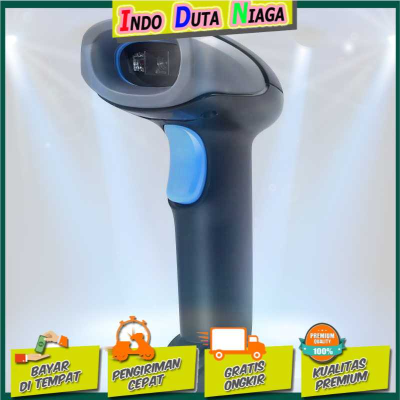 IDN TECH - Taffware USB Auto Barcode Scanner 2D QR 1D - M930
