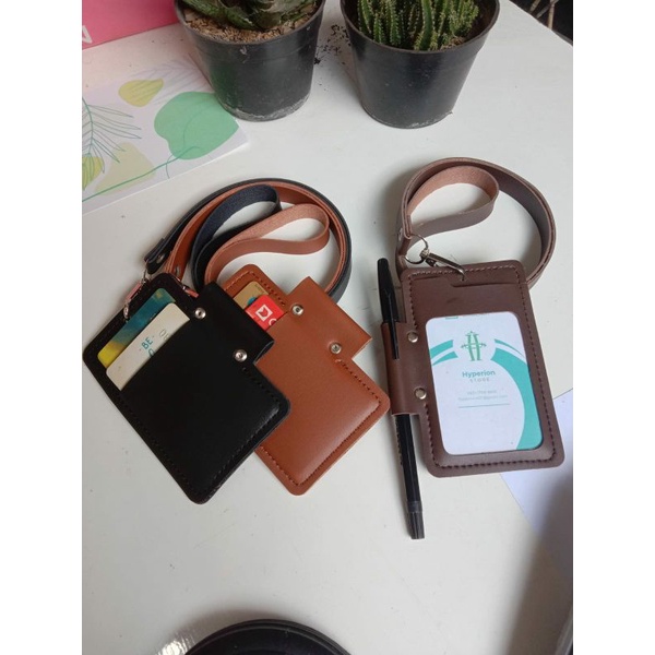 

ID Card Holder Lanyard with Pen Holder