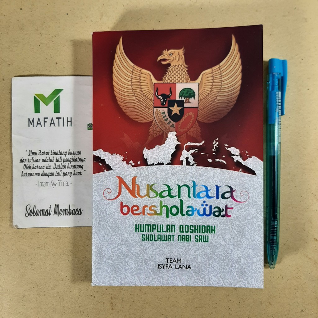 Buku NUSANTARA BERSHOLAWAT Hard Cover - Kumpulan Qosidah Sholawat Nabi SAW - bersolawat shalawat sol