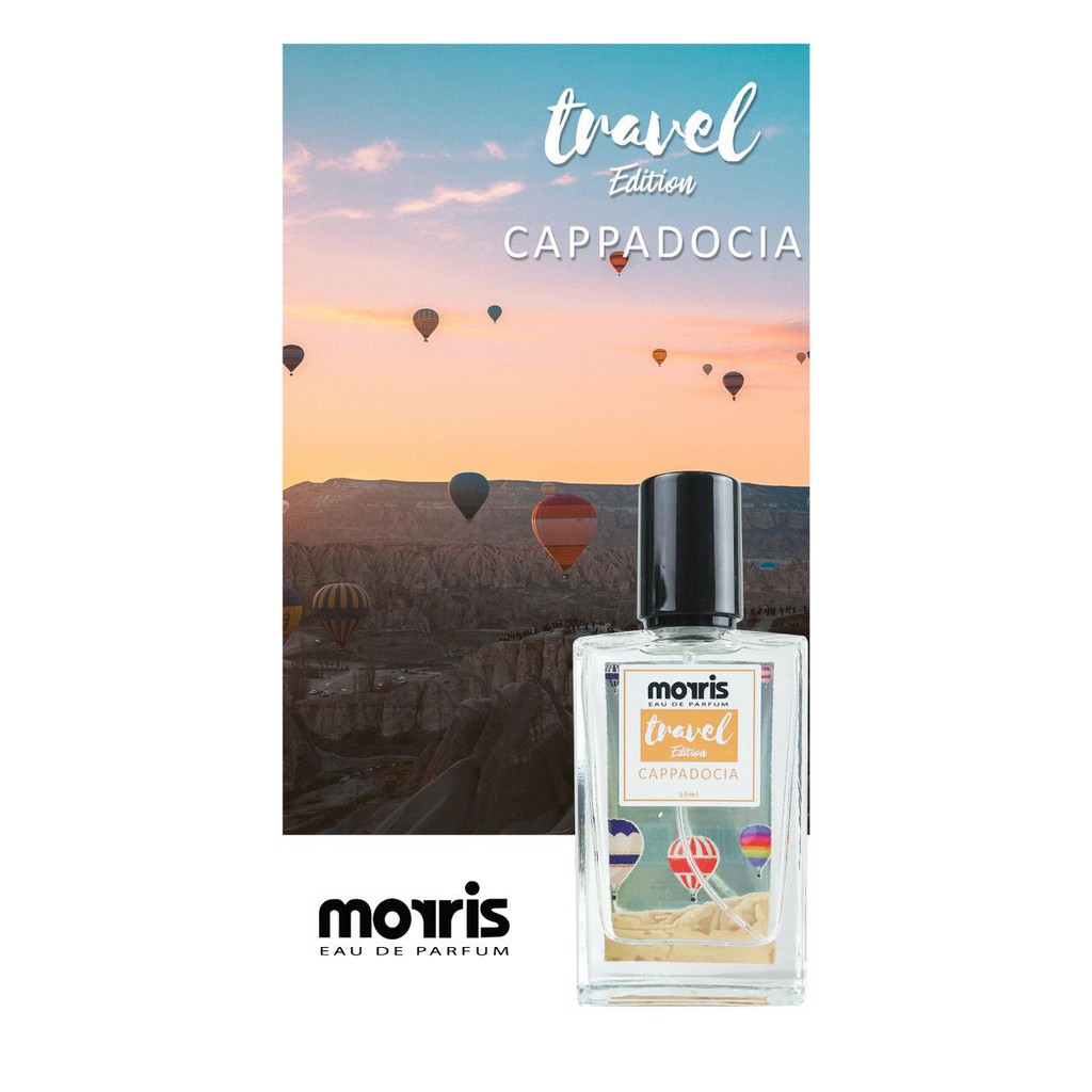 Morris Parfum Cowok Cewek Unisex Travel Edition 50 ml