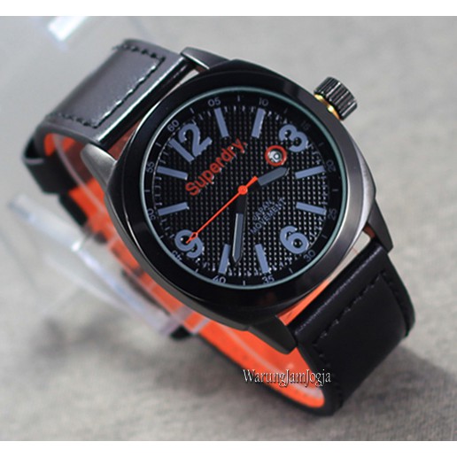 Jam Tangan Superdry Black Grey