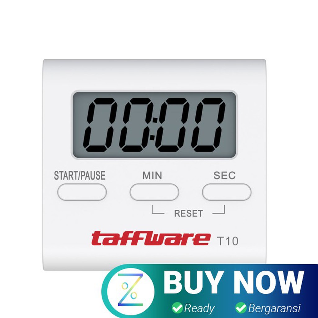 VAHIGCY Timer Masak Dapur Countdown Digital Alarm Clock - T10 - White