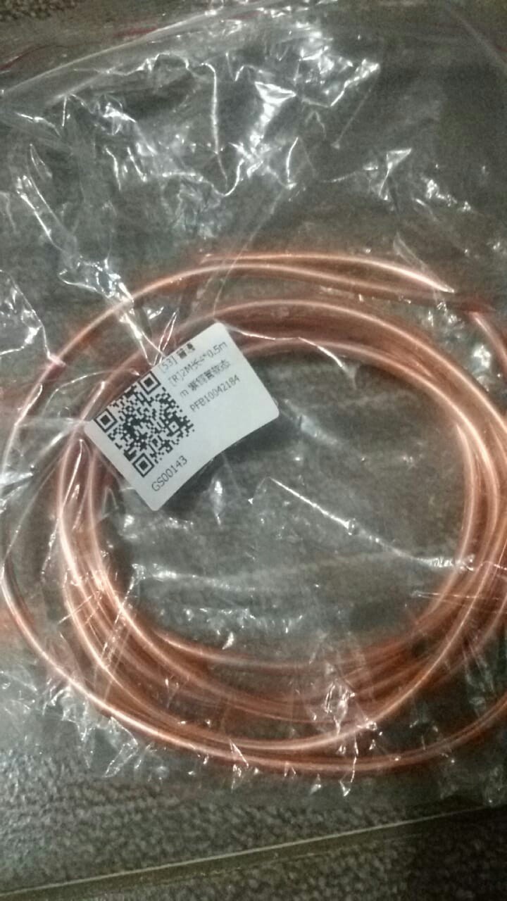 Tabung Pipa Lembut Tembaga Od 4mm X Id 3mm