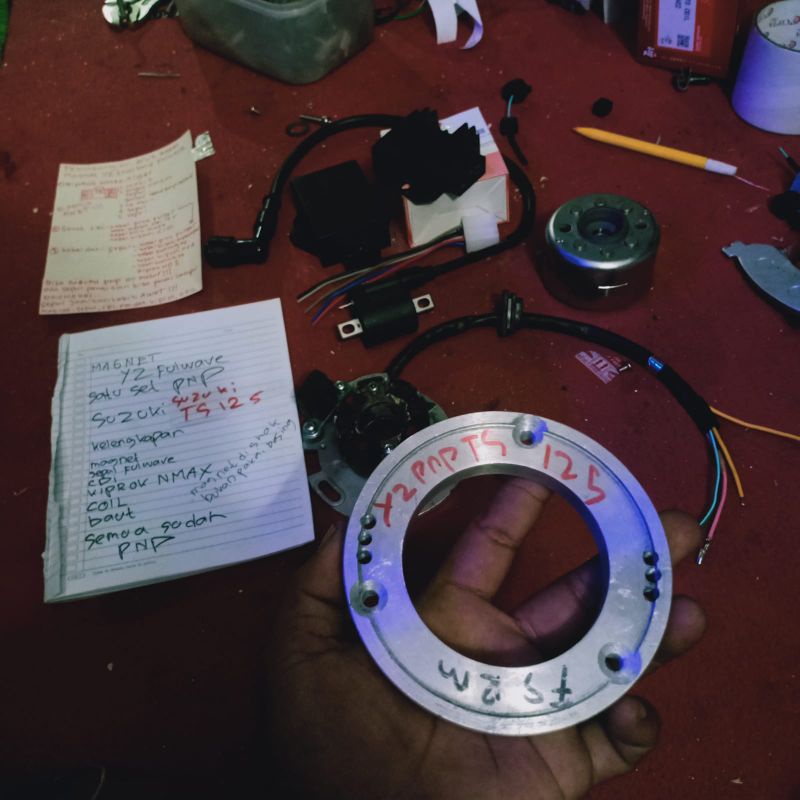 Pengapian Yz Pnp Suzuki Ts 125 Magnet Yz Fulwave sepul Upgrade Ful Dc Garansi 2 Minggu