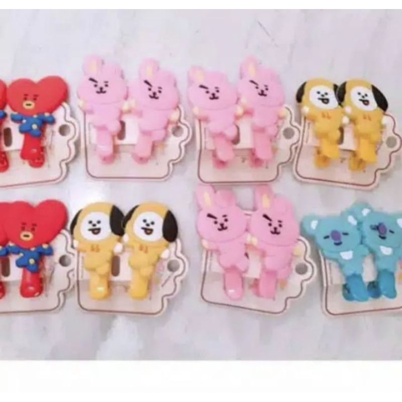 Jepit Rambut BT21//Jepit Rambut Kpop