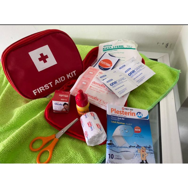 Jual First Aid Kit - P3K Pouch (P3K Dompet) OneMed | Shopee Indonesia