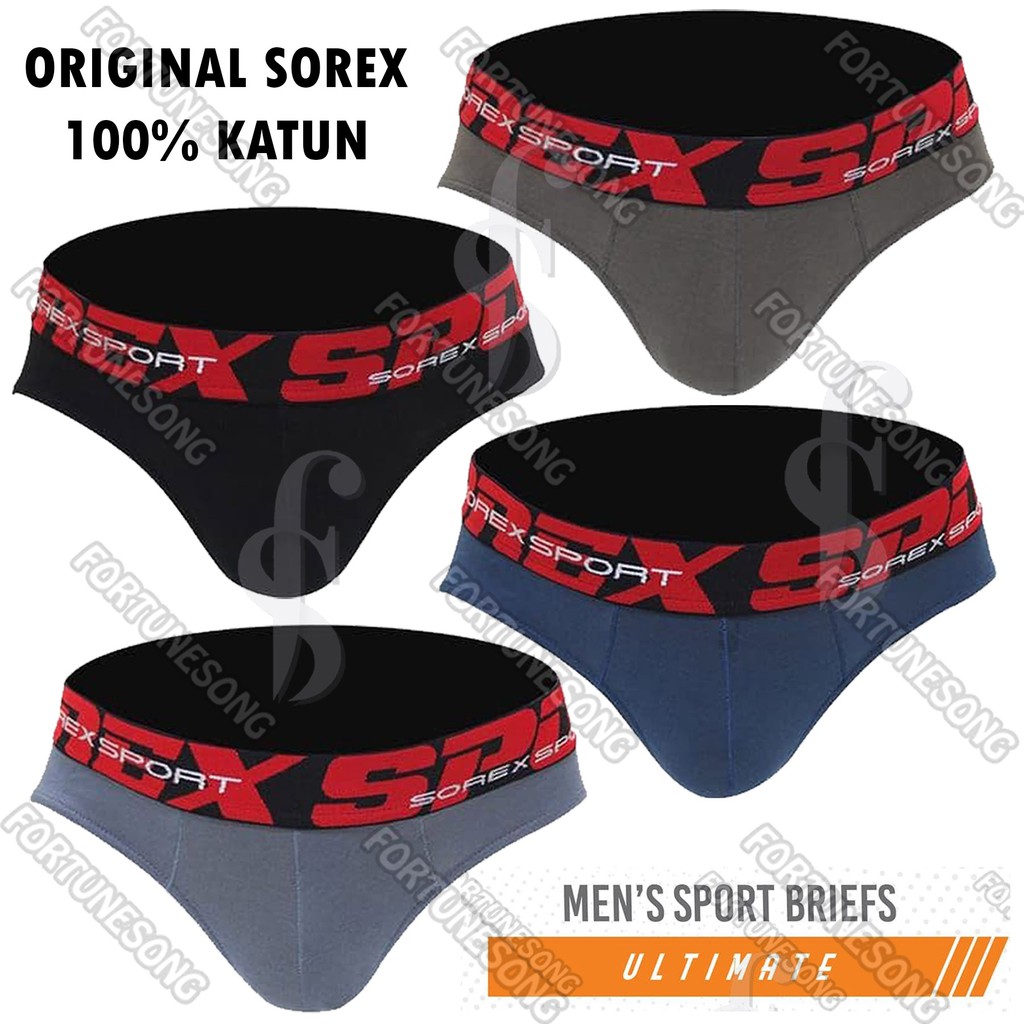 Celana Dalam Pria Sorex Men Sport Termurah / Sempak Sorex Original M3008