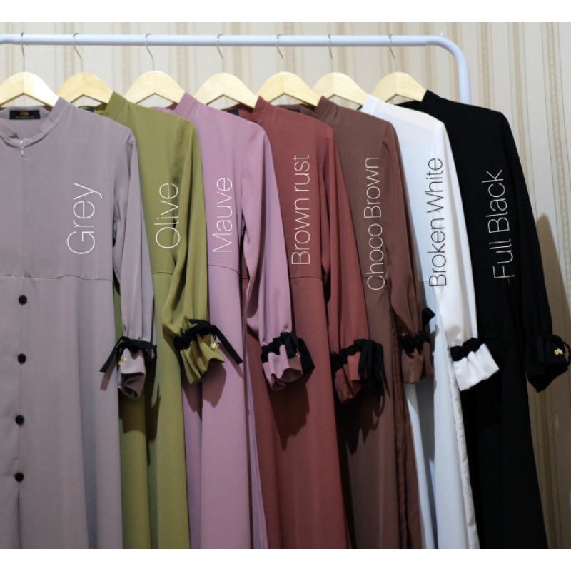 Gamis only Senja By Alfi Huraiyah