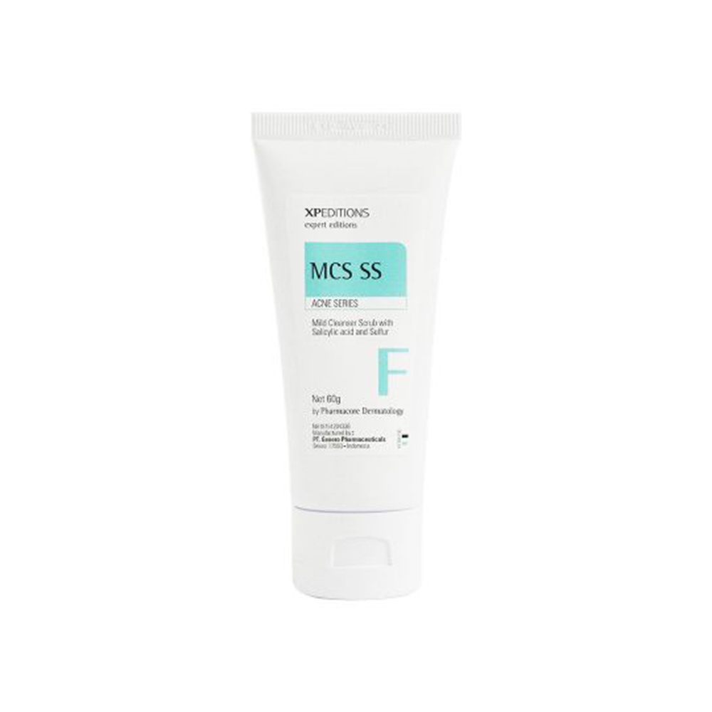 Derma XP MCS SS Sabun Jerawat - XPedition Acne Mild Cleanser Scrub