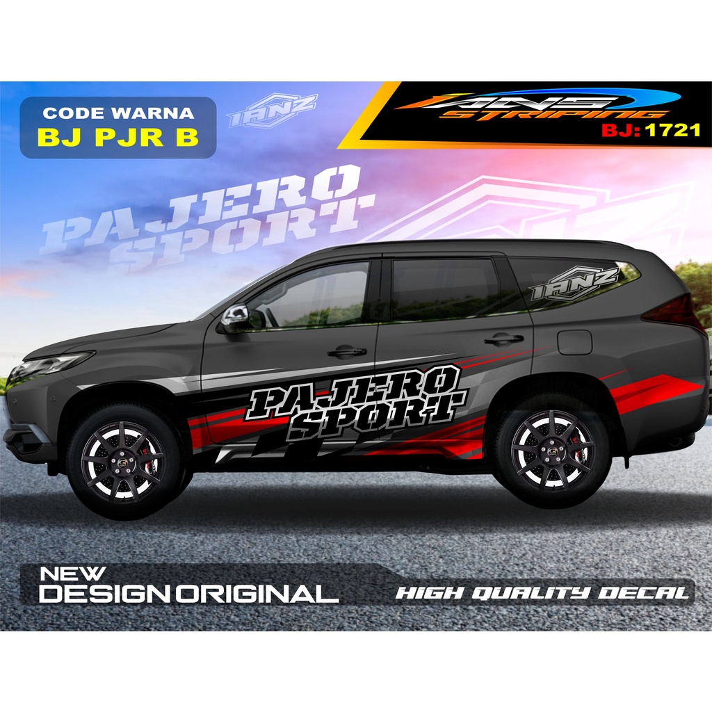 VARIASI STICKER MOBIL PAJERO / STIKER MOBIL GRAND LIVINA / VARIASI STIKER PAJERO / STIKER MOBIL