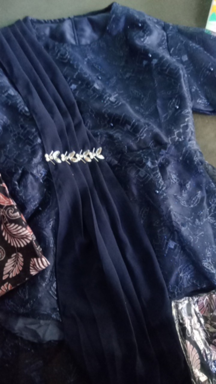 (ready 5 Warna + Ada Anak) Couple Batik Audi Marisa Selendang Ceruti Payet