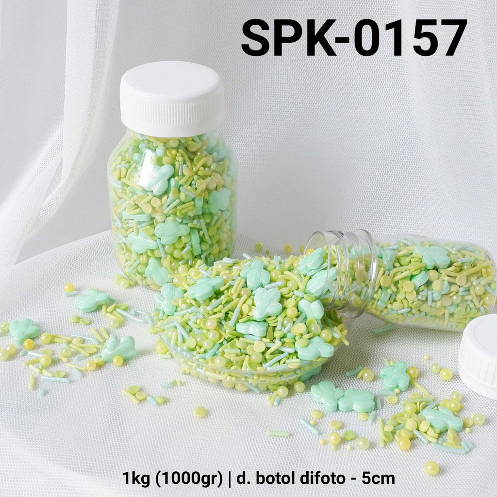 

SPK-0157 Sprinkles sprinkle sprinkel 1kg 1 kilo kaktus mix hijau yamama baking grosir murah sprinkles cake dekorasi mutiara trimit decoration story sprinklestory sprinklesstory sprinkle story yamama baking