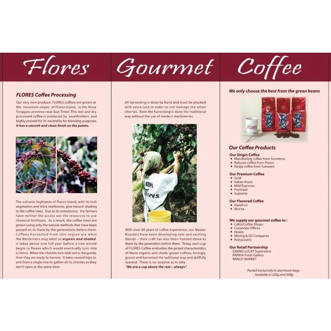 

Hot Sale Coffee Flores Gourmet Coffee Robusta Blend 225G (Bubuk) Murah