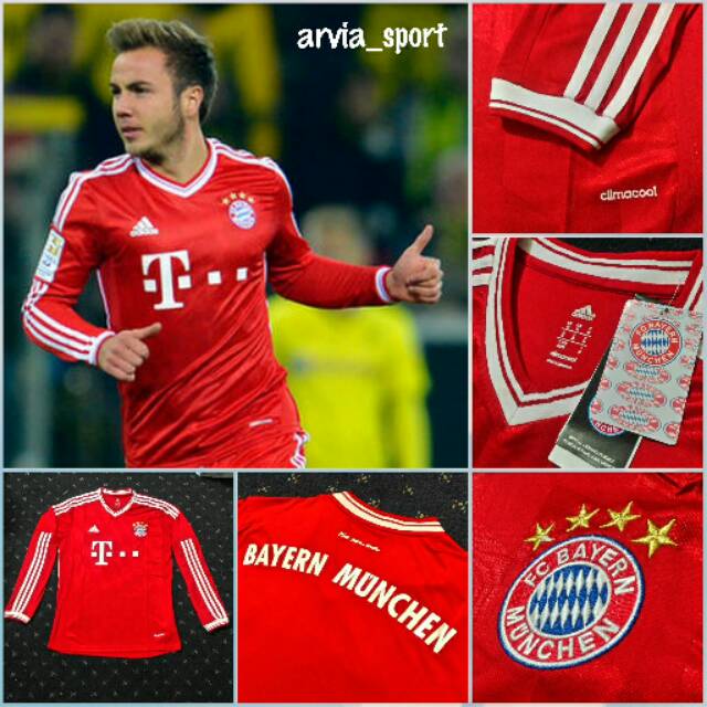 Jersey BAYERN MUNCHEN Home 13/14 long sleeve