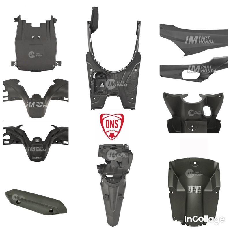 Cover body bodi kasar Honda Beat fi  tahun 2012 sampai 2014 non esp non ORIGINAL