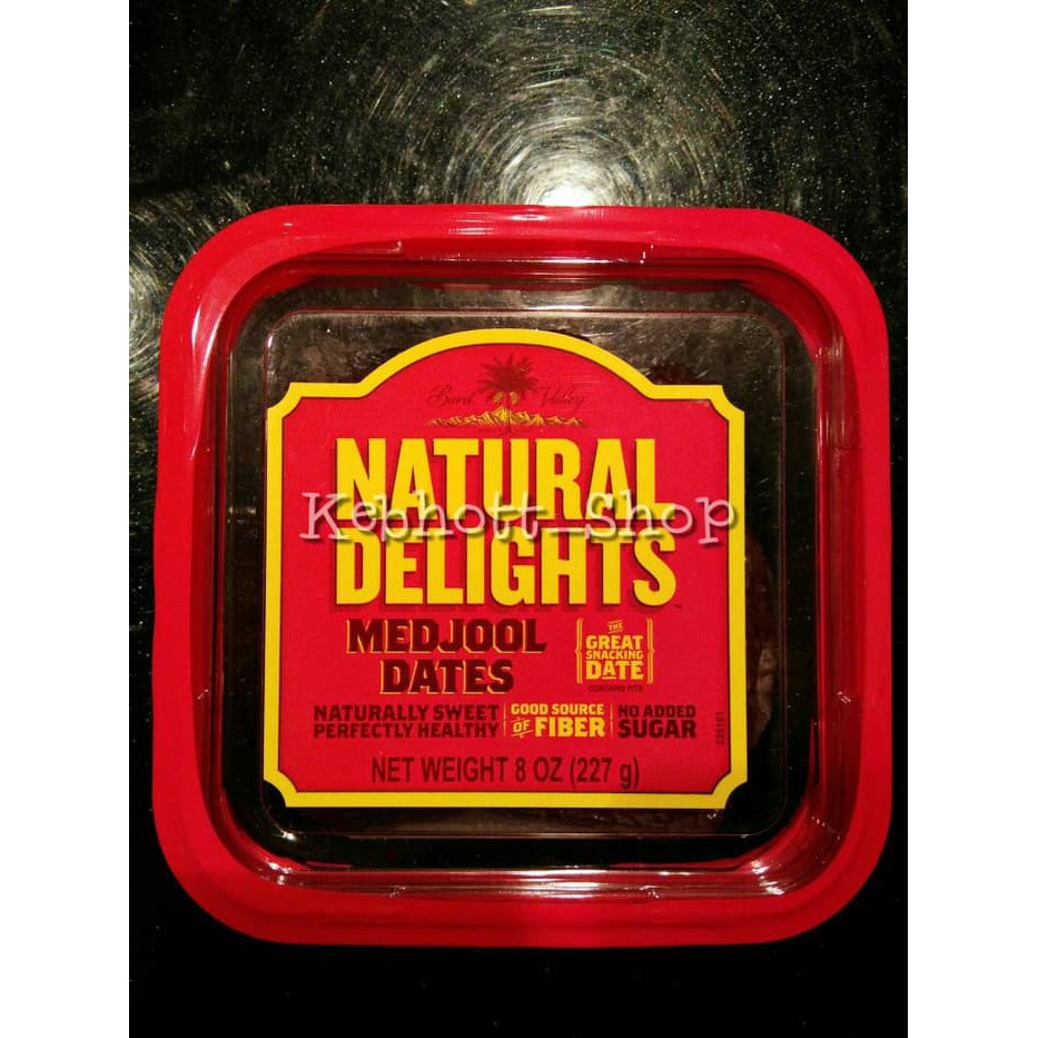 

Natural Delights Medjool Dates 227gr