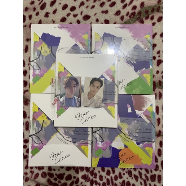 SEVENTEEN - Your Choice Album Sealed + Benefit Mecima/Joeun/Interpark/LD/Yizhiyu/Weverse