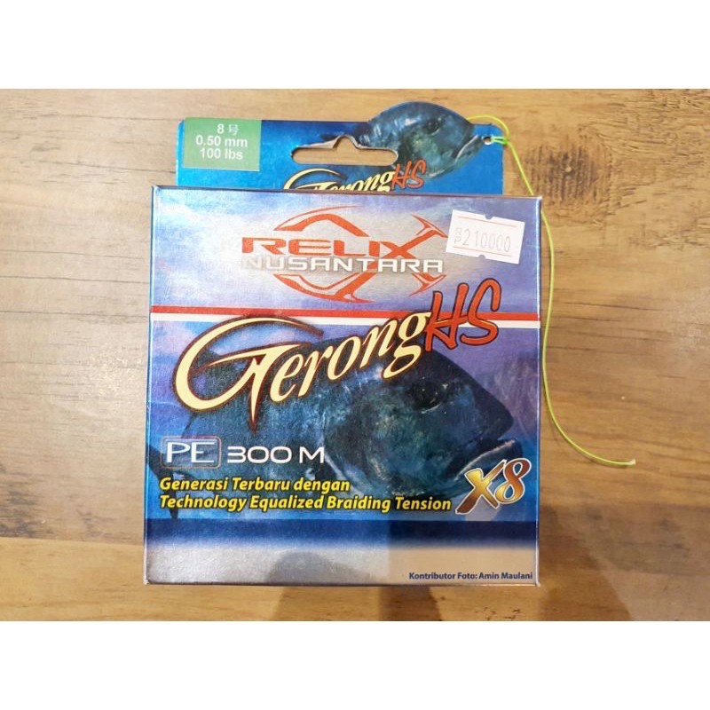 Senar PE Gerong PE 8 Relix Nusantara