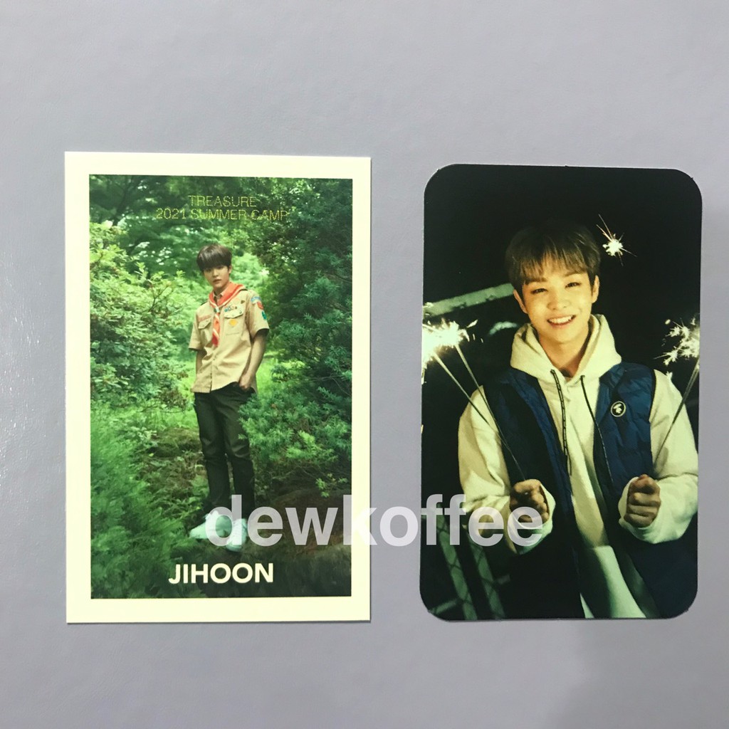 (Ready) PC photocard holo sumcamp dan md diy kempi jihoon treasure