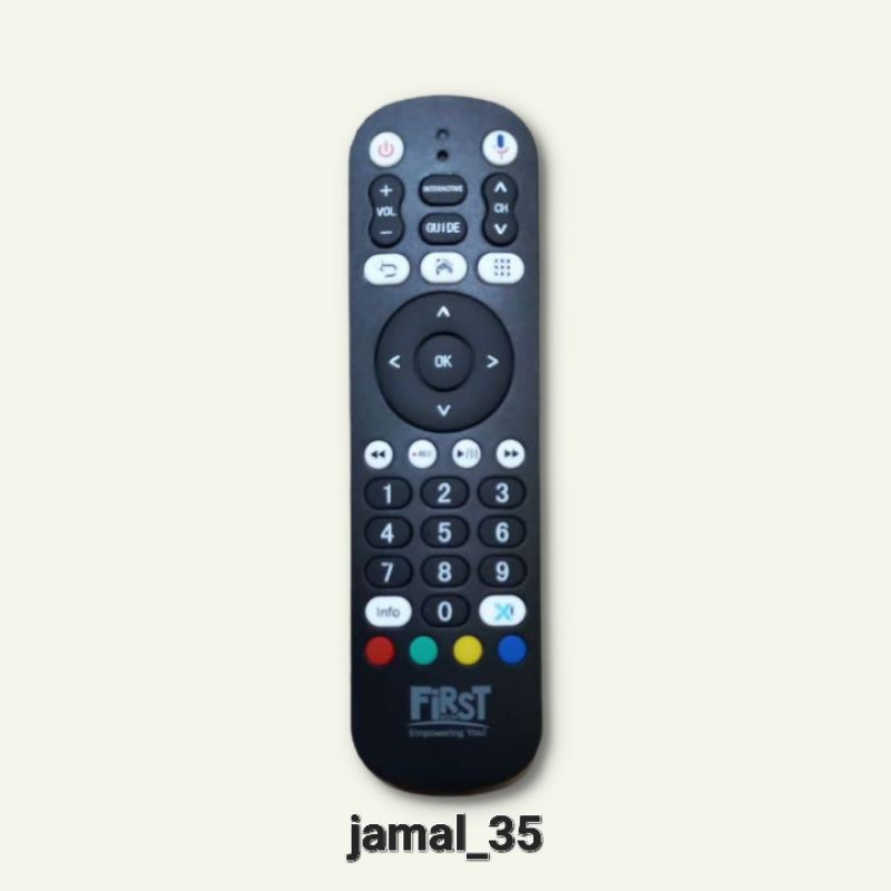 REMOTE REMOT STB( set top box )FRIST MEDIA X1 SMART BOK4K PRIME ORIGINAL ASLI