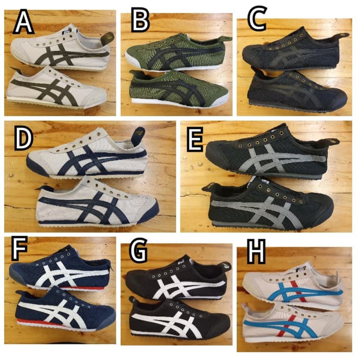 Sale Sepatu Pria Casual Asics Onitsuka Tiger Slip On Murah