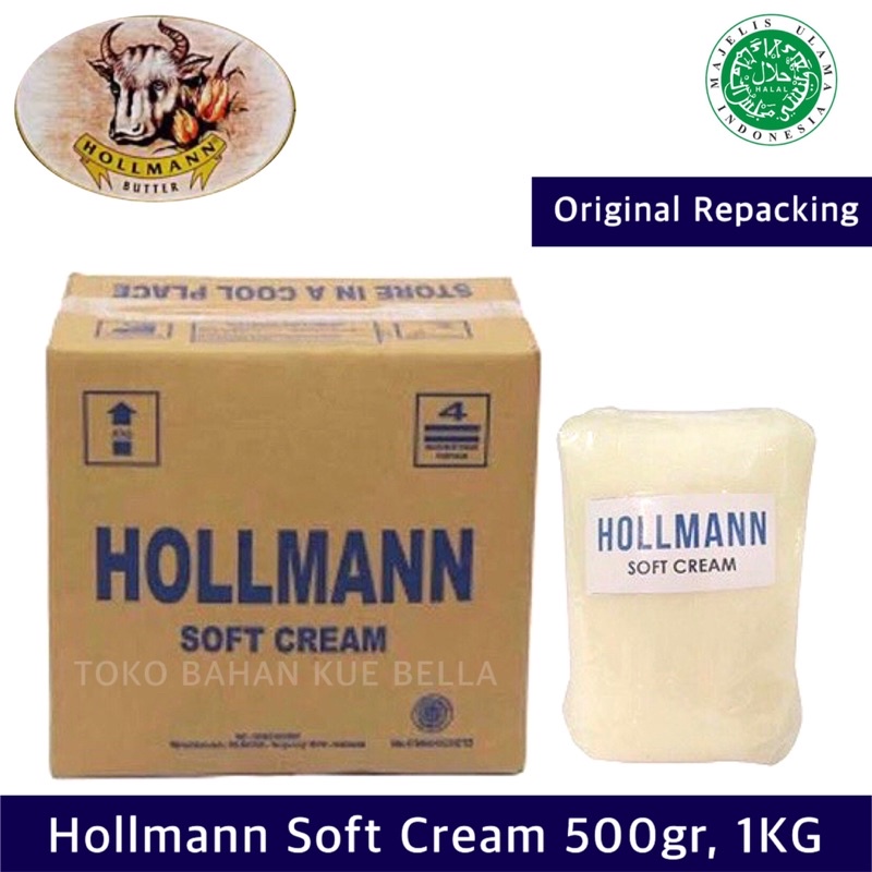 Hollman SOFT CREAM 500GR - Lemak Reroti Pelembut Butter Cream