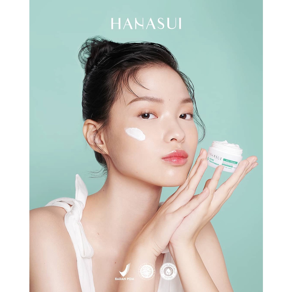 Jual Hanasui Acne Treatment Day / Night Cream ( 15G ) | Shopee Indonesia