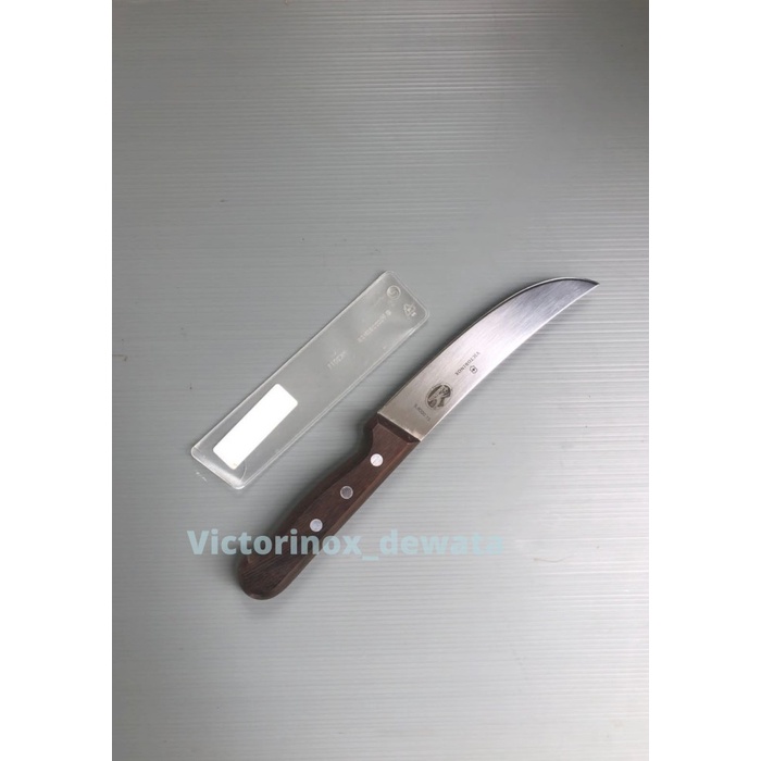 Pisau Seset Kulit - Victorinox Skinning Knife/ Pisau Seset With Rosewood Handle 5.8000.15 -