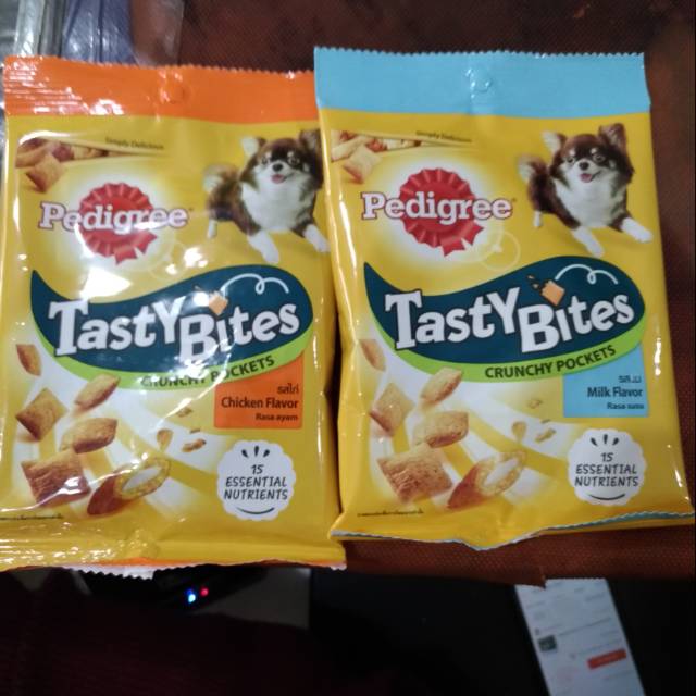 pedigree tasty bite snack dog all varian 60 gr