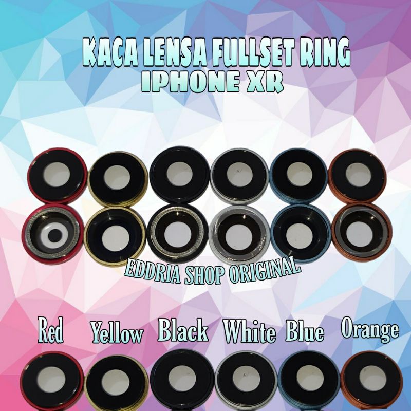 Lensa Kaca Kamera Belakang Xr Fullset Ring Ori Copotan