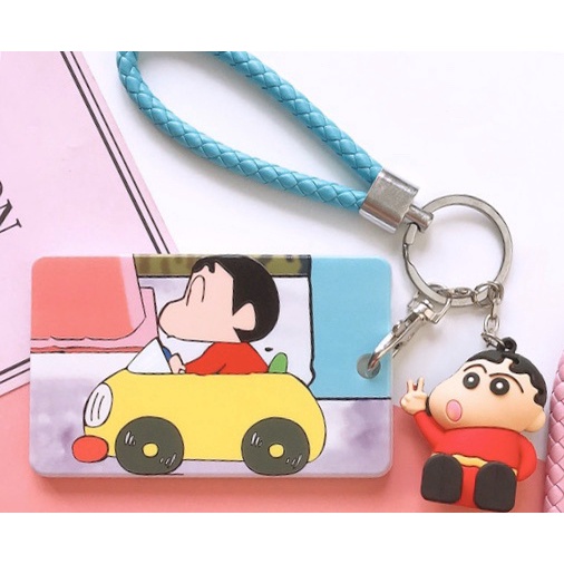 

Jual Tempat Kartu Unik / Card Holder Tali Panjang Motif Sinchan Imut Bagus