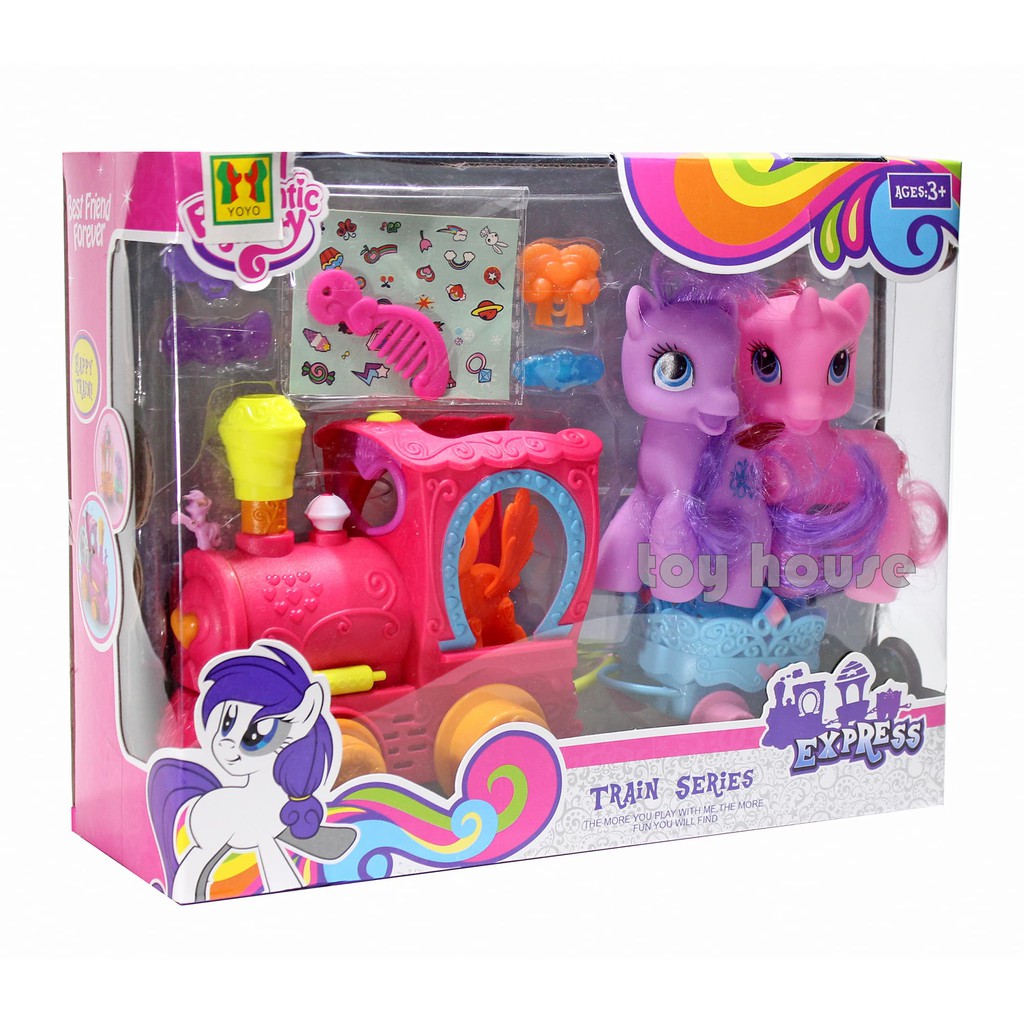 Train Series Little Pony No. BA-104 - Mainan Kereta Little Pony