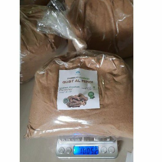 IMPORT SAUDI HALUS ORI 100% QUST AL HINDI KEMASAN 1 KG / QISTUL HINDI / THIBBUN NABAWI / OBAT CORONA