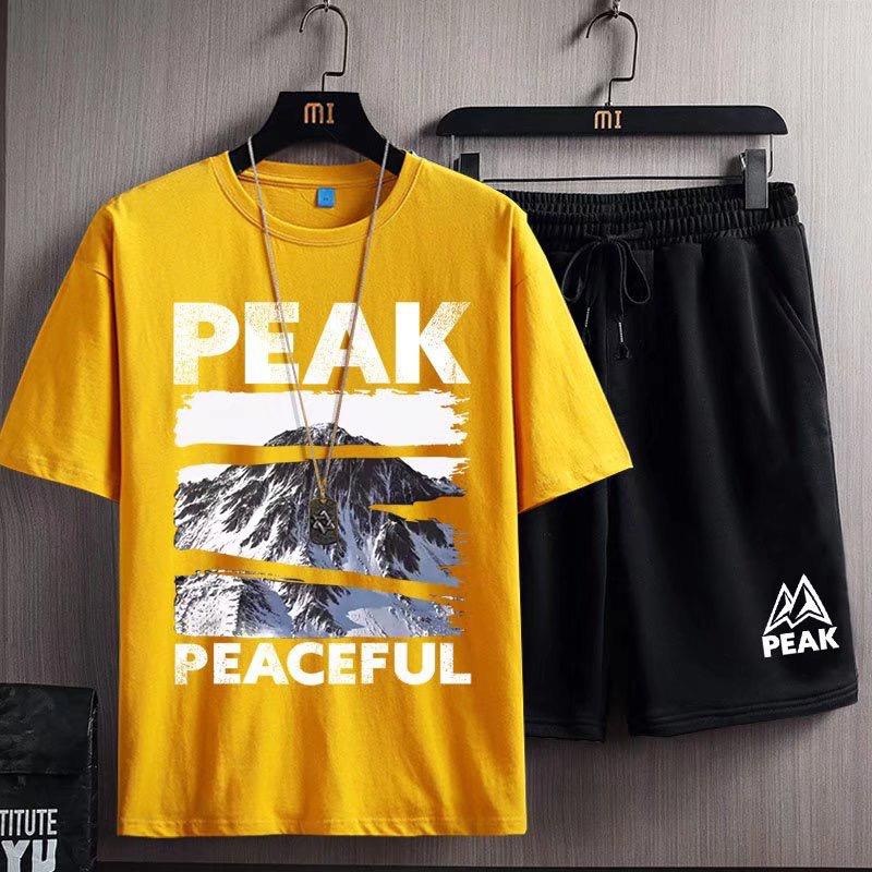 COD/ARPIOSSHOP - STELAN PEAK - SETELAN PRIA SATU SET ( KAOS + CELPEN )