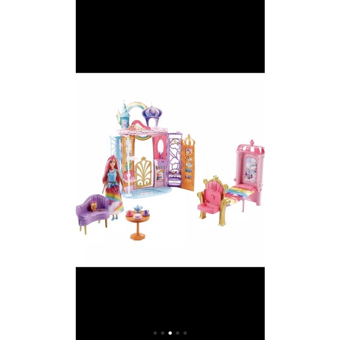 Rumah Barbie Dreamtopia Castle Doll House