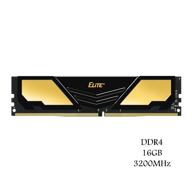 Memory RAM Team Elite Plus DDR4 16GB 3200Mhz PC25600 With Heatspreader