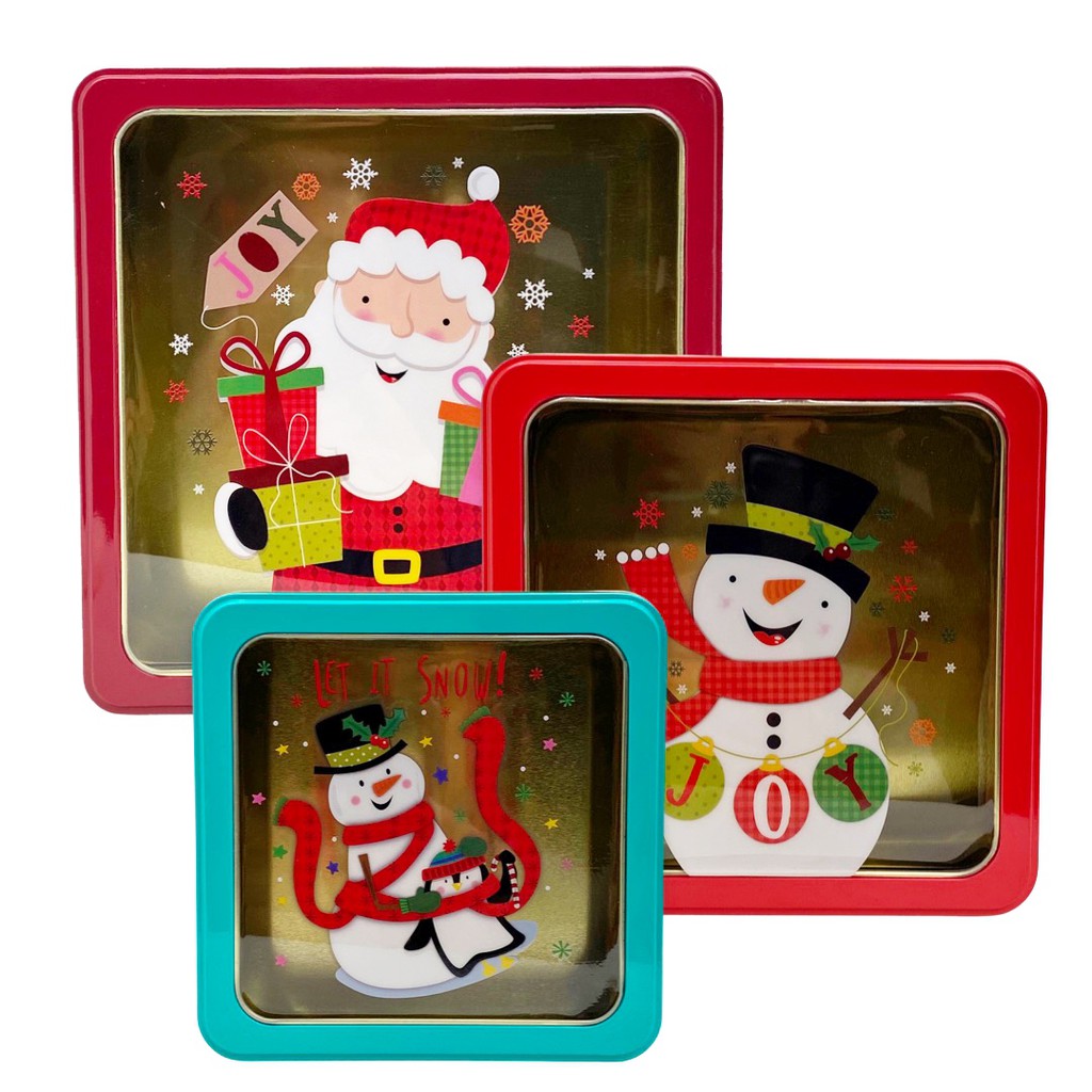 

Scoop Kotak Kaleng / Tin Box Natal Set Santa Tutup Mika 63321301