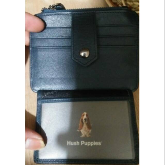 dompet kartu hush puppies asli no box