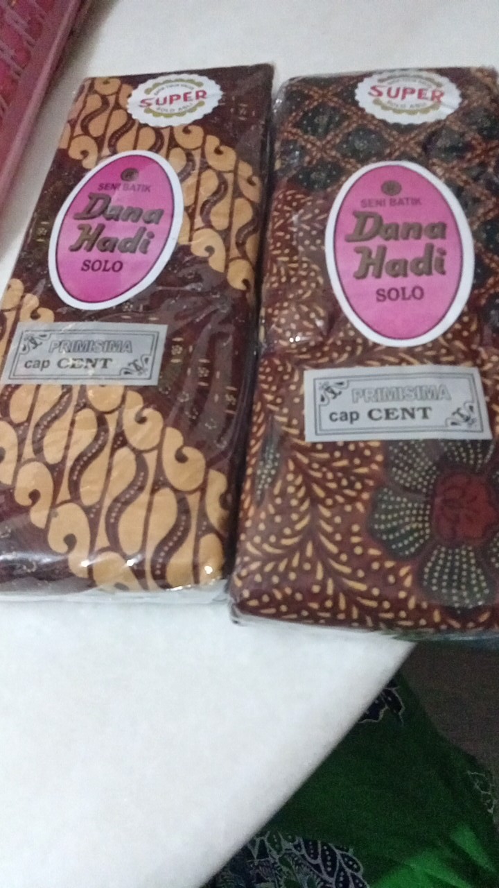 Kain Batik Panjang Dana Hadi Solo Prisimisma Cap Cent/kain Jarik Batik