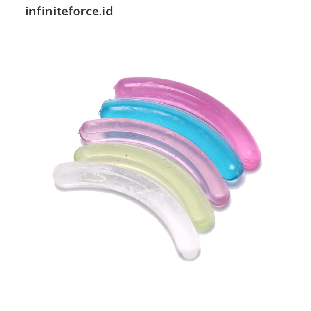 (Infiniteforce.Id) 10pcs / Set Pad Penjepit Bulu Mata Extension Bahan Karet