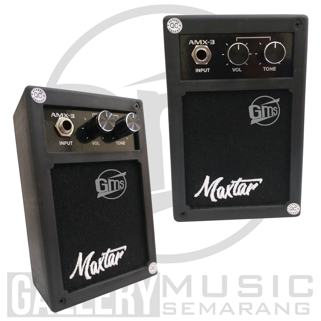 ORIGINAL!!! Ampli Gitar Maxtar AMX-3 Amply Gitar Mini Amplifier Speaker 3&quot; inch Original