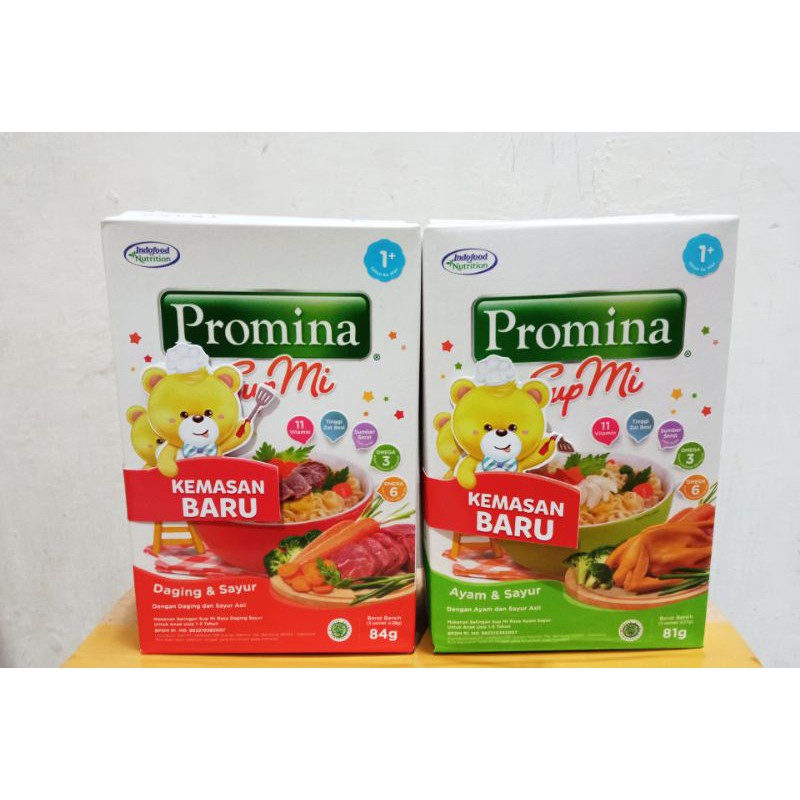 PROMINA SUP MI AYAM DAGING SAYUR120 GR.