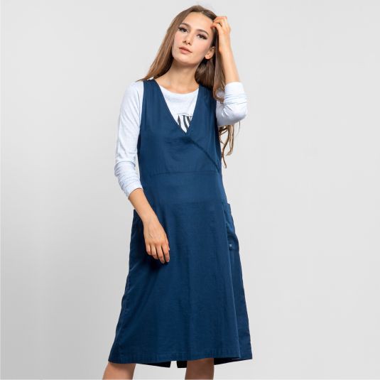 C2 Wiliya Navy Overall Wanita