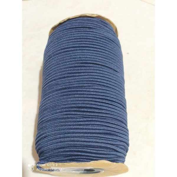 tali karet elastis cord 2.5mm-Navi