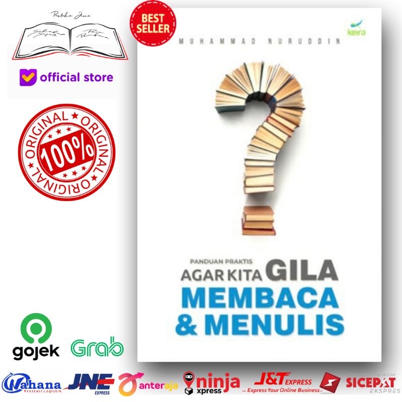 Buku Panduan Praktis Agar Kita Gila Membaca dan Menulis Karya Muhammad Nuruddin