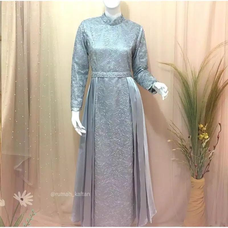 GAUN KONDANGAN DRES PENGANTIN GAUN MUSLIMAH GAUN LAMARAN