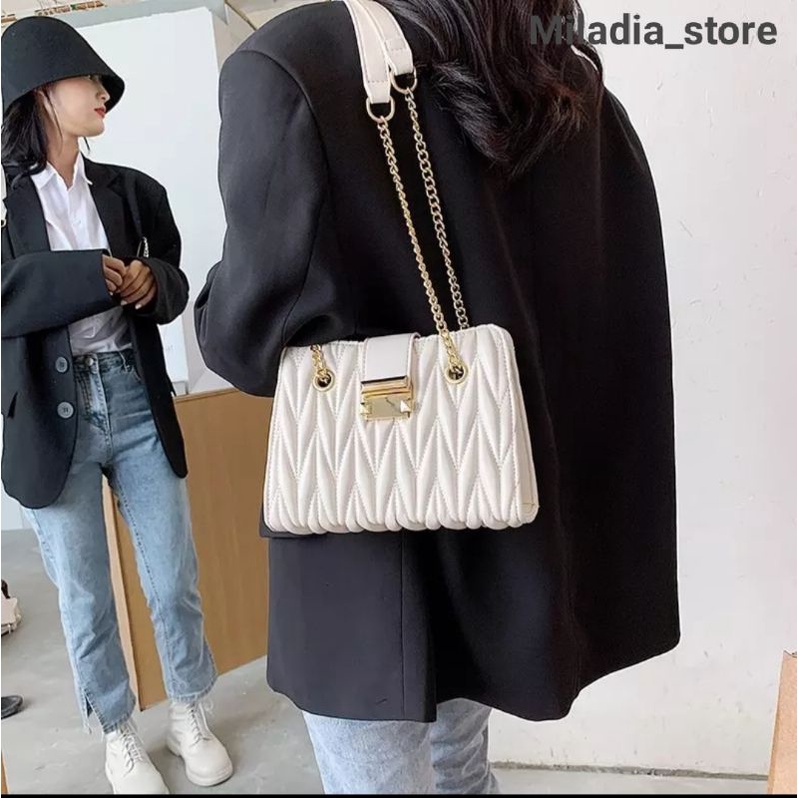 M_s 022 Tas Selempang Wanita/Tas Bahu/Tas Wanita Korean style/Tas Pesta